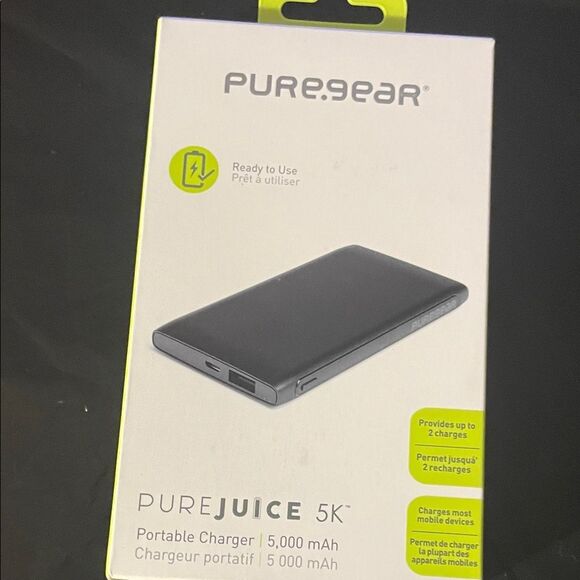 PureJuice 5K Portable Charger - Black - Picture 2 of 3